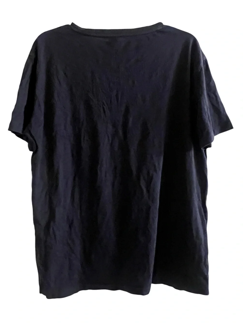 Polo by Ralph Lauren Black V-Neck Tee with Red Pony Logo